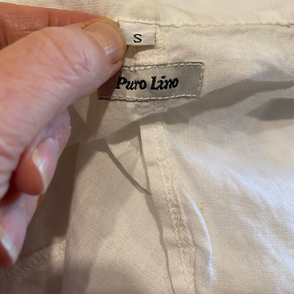 Women’s flax linen button down - Picture 3 of 5